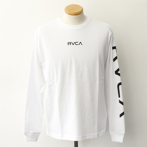 【RVCA】SMALL RVCA LS TEE (WHITE)