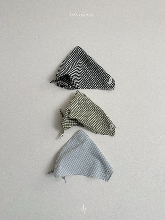 《予約》送料無料 【atomeme】Muse Check Scarf