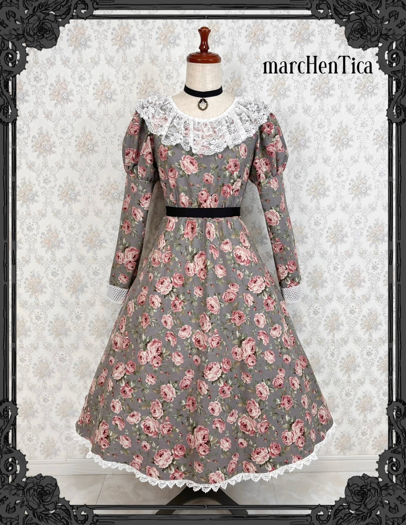 ご予約券】ウィロリア・ローズワンピース | HirokoTokumine