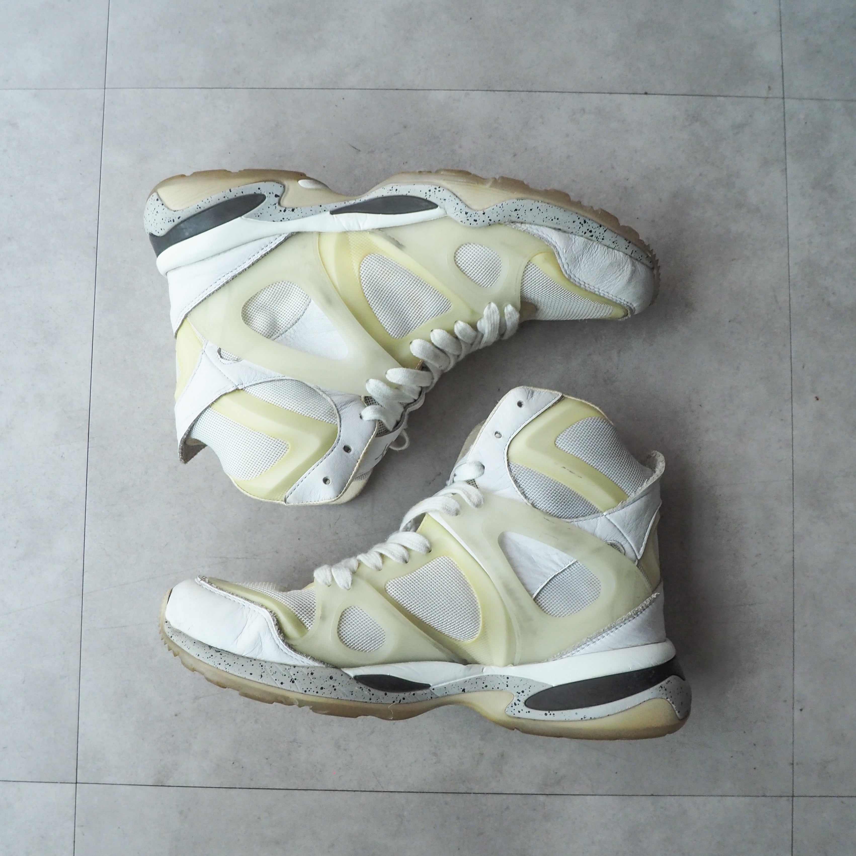 ALEXANDER McQUEEN × PUMA MID high runners sneaker | anti knovum