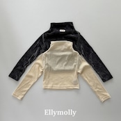 【取寄/韓国直送】Elly molly ベルベットマシューハーフフォラ｜秋服｜韓国子供服｜26/AT