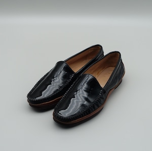 OLD ENGLAND PARIS ドライビングシューズ レディス / L, 24.5cm-25.0cm相当 黒 / 中古・Used 41