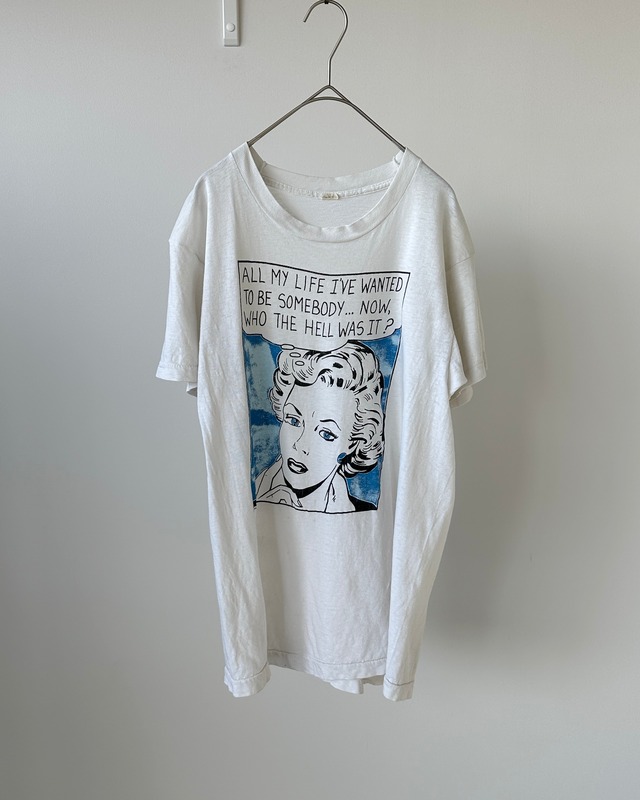 -Flying Fish- Vintage 80s L Comic Print T-Shirt