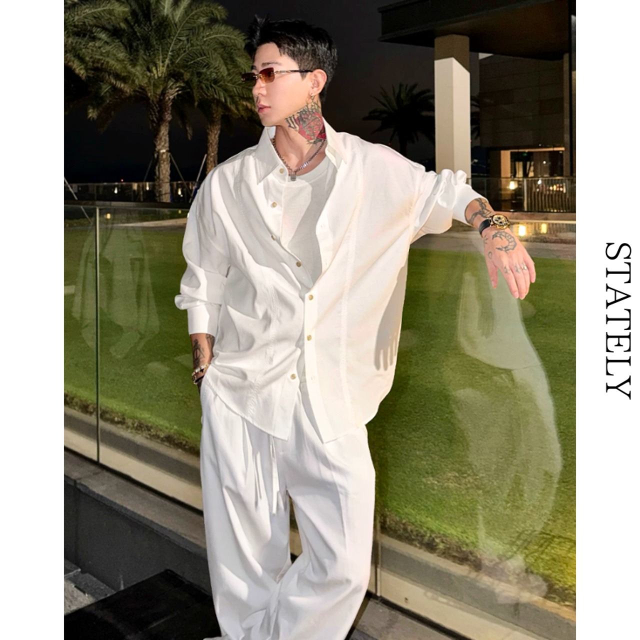 Linen Mood シャツセットアップ/2color_ST33・画像6