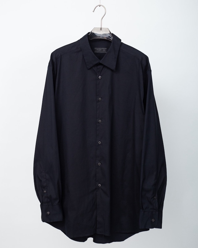 "PRADA" plain stretch dress shirt