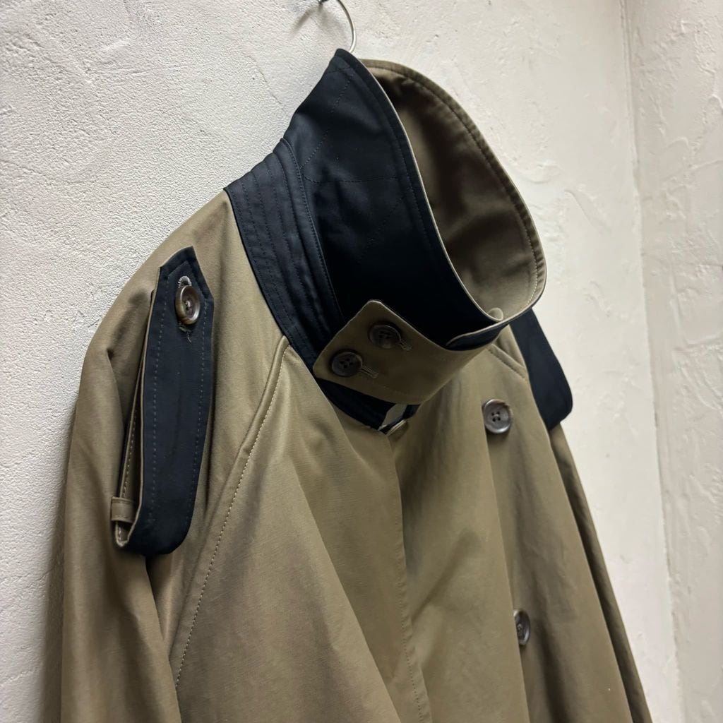 stein. シュタイン 23SS OVERSIZED CONTRAST TRENCH COAT トレンチ