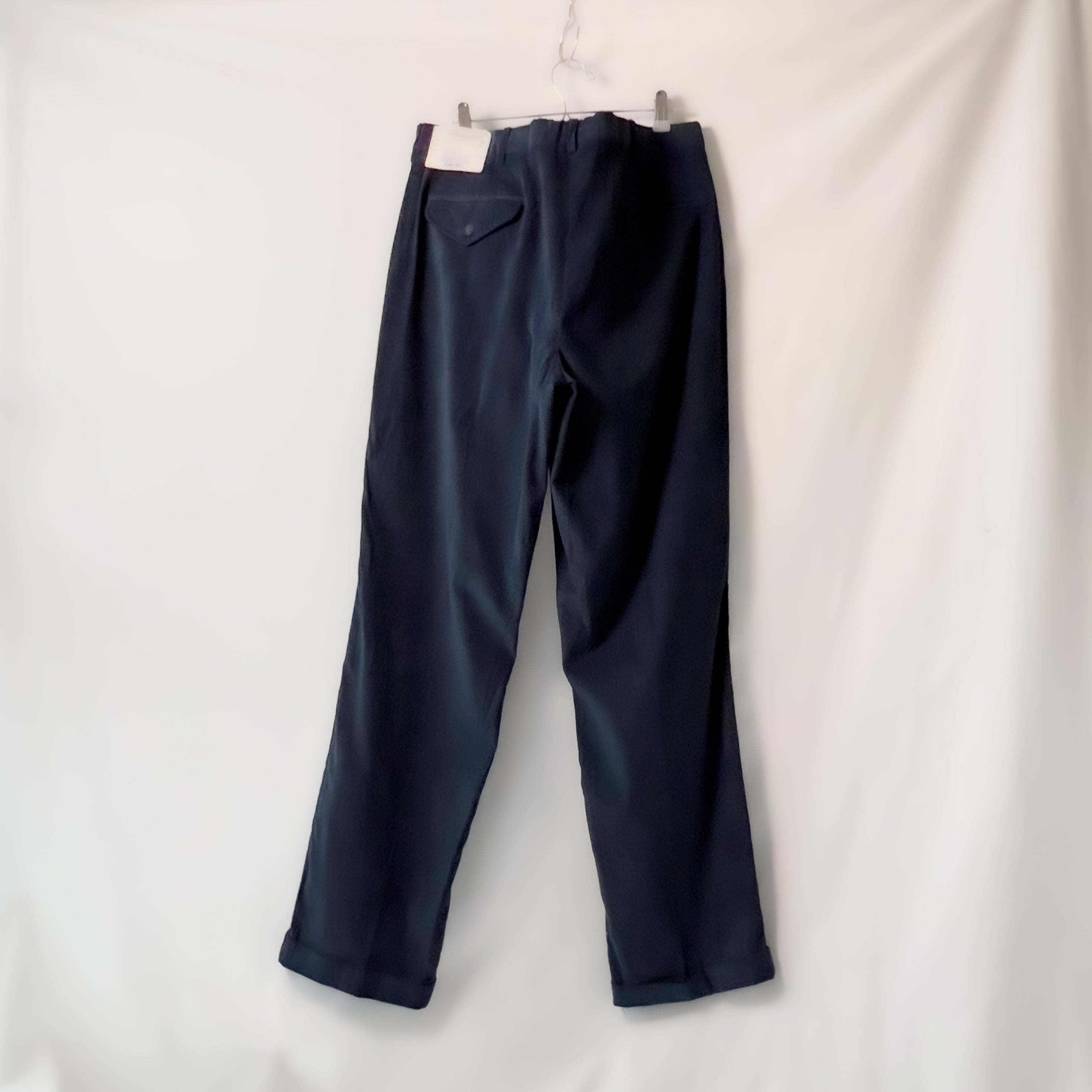 90s “Land's end” dead stock made in usa dark navy corduroy pants ...