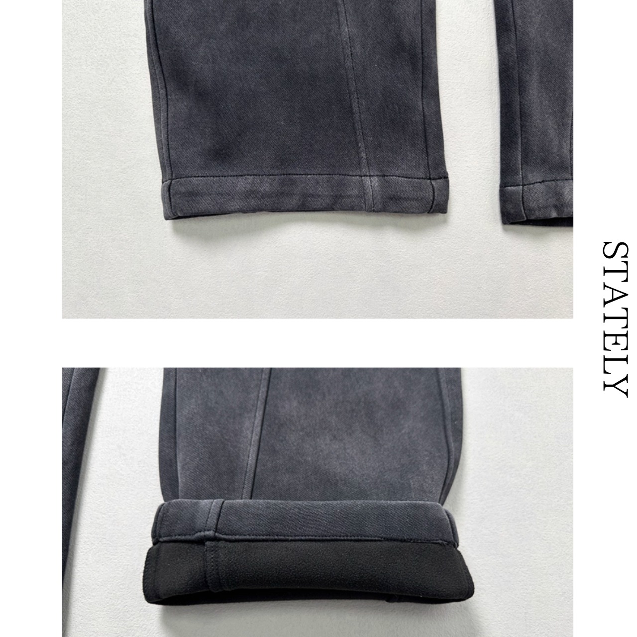 Washed Fleece Wide Pant/2color_B73・画像10