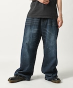 many men many mind Slub denim pants (BLU) M2628040