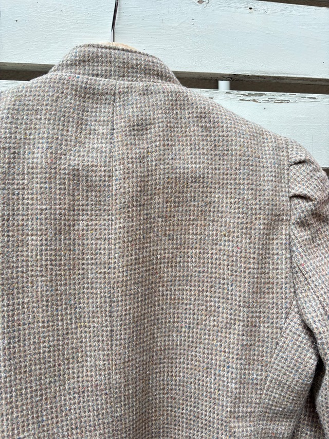 70’s stand up collar wool jacket