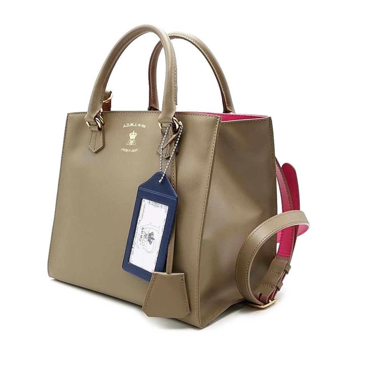 美品 ADMJ アクセソワ 2WAY ショルダーバッグ 03-23032805 