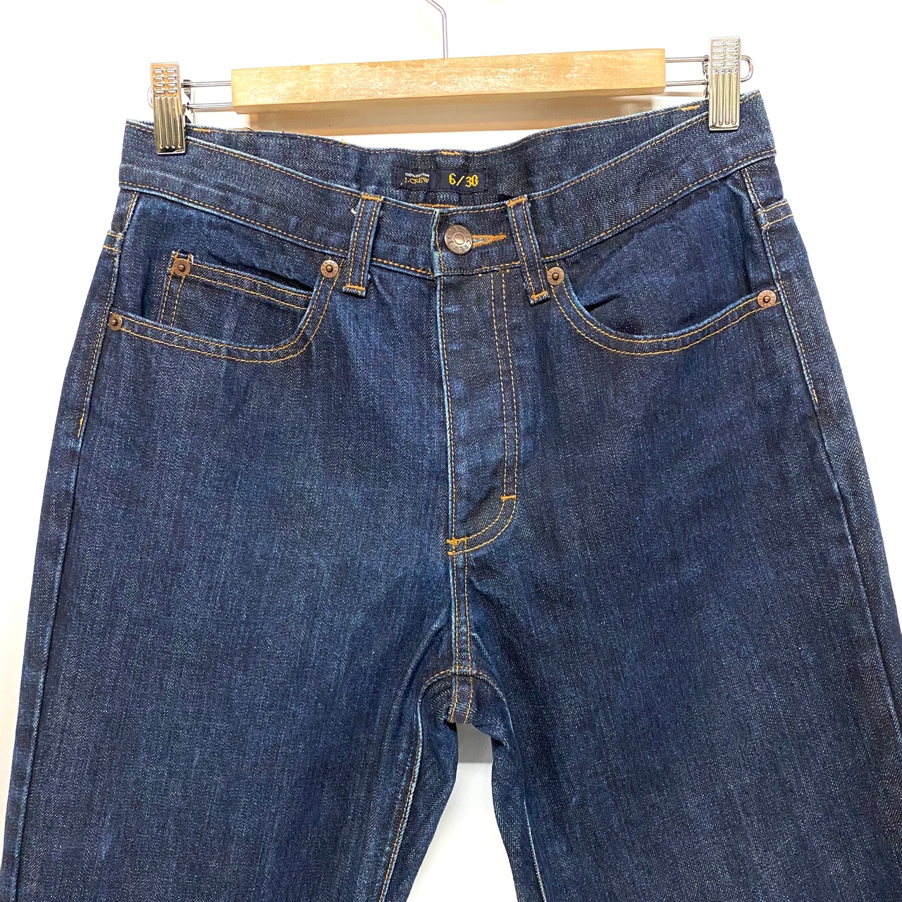 J.CREW ジェイクルー スリム ストレート デニムパンツ 濃紺 レディース 