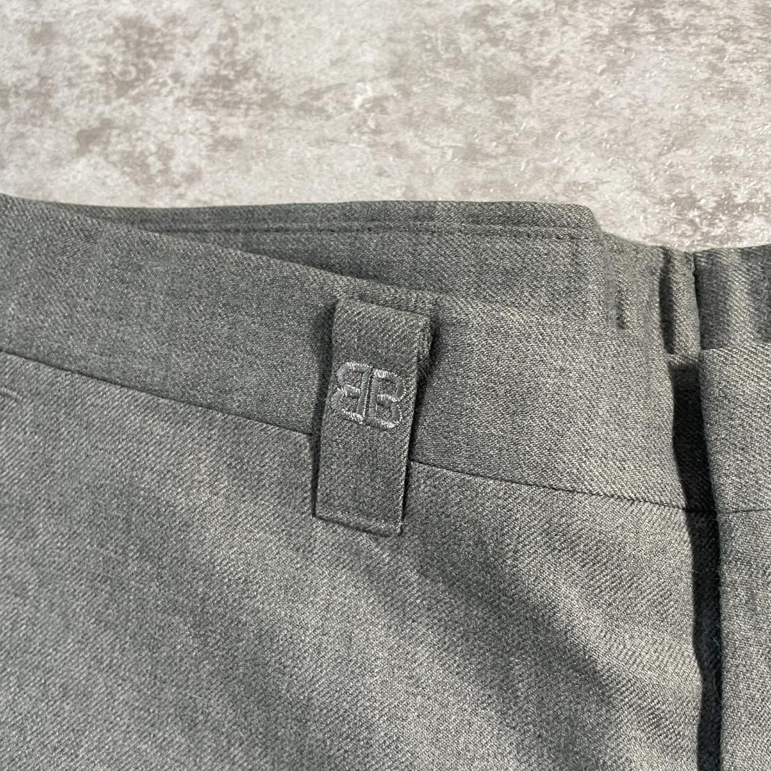 80s 90s Balenciaga gray slacks | ib2