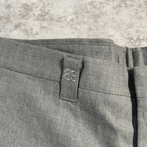 80s 90s Balenciaga gray slacks 詳細写真7