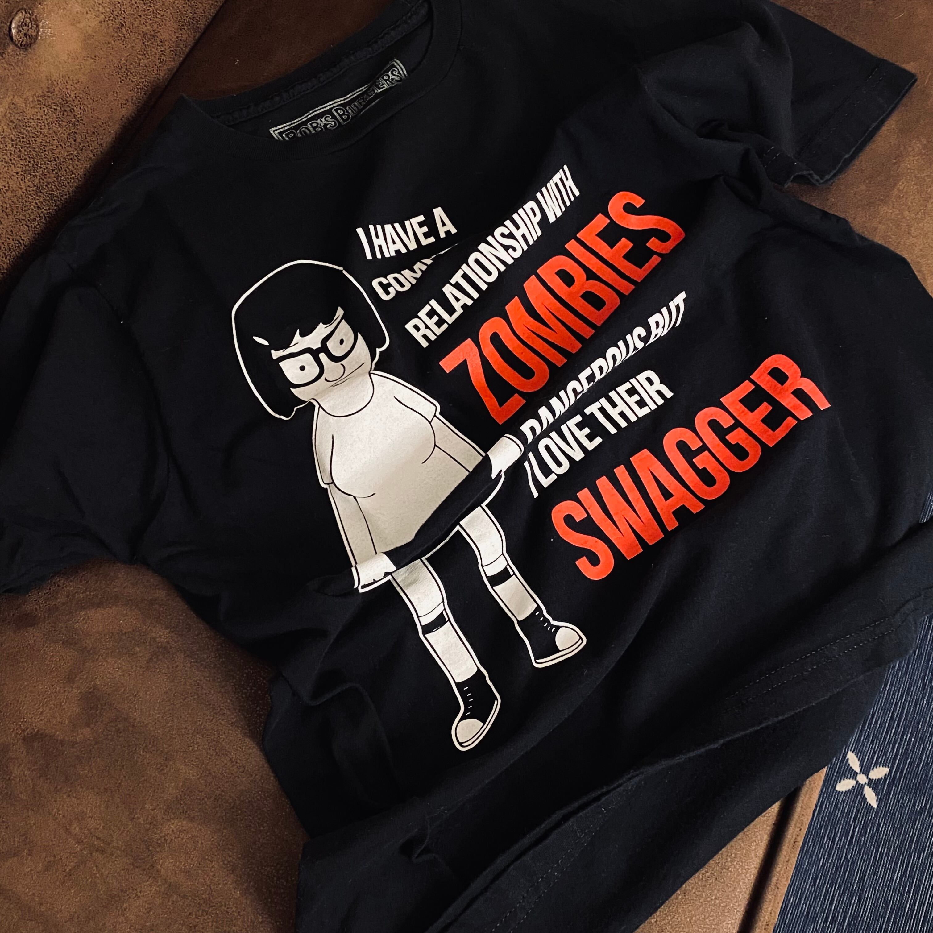 BOB’S BURGERS TINA T-shirt made in NICARAGUA {ボブズ バーガーズ ティナ Tシャツ ニカラグア製 古着 USED メンズ ユニセックス}
