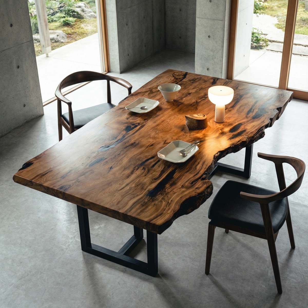 Premium】屋久杉（ヤクスギ）_2080×1000-1070-1080×55_青山店_テーブル 