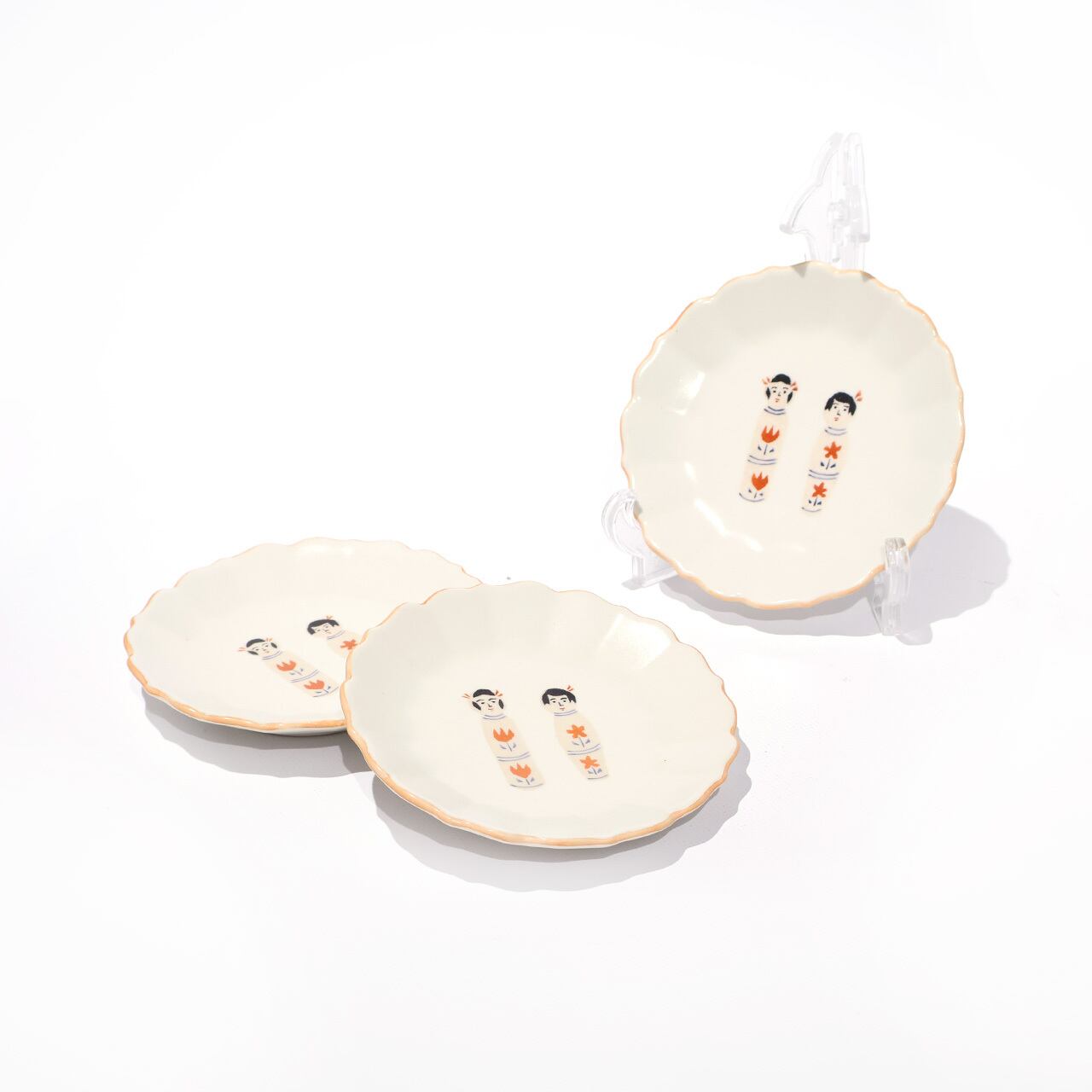 織田恵美 赤絵細描 盃 | KOGEI Art Gallery 銀座の金沢