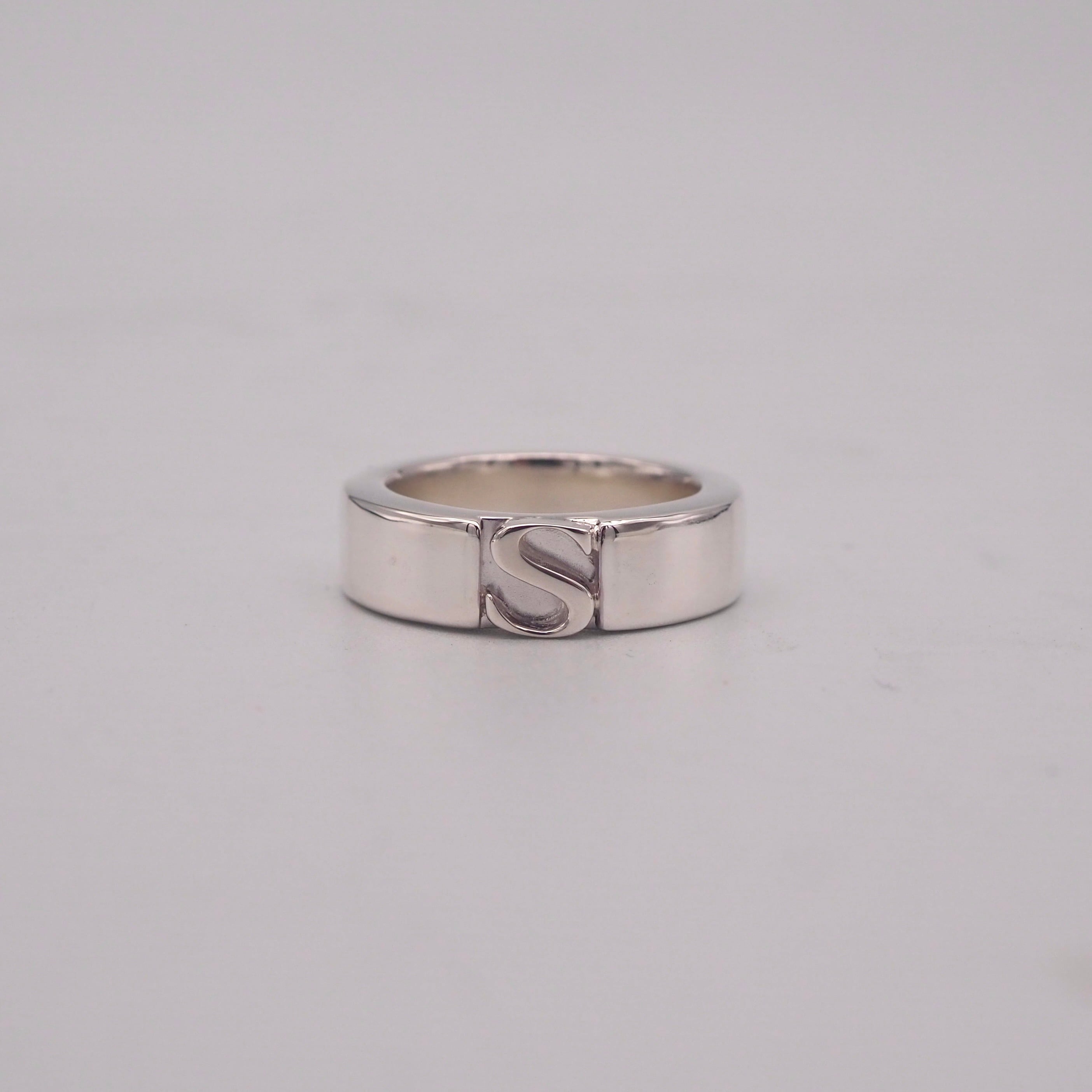 initial plain ring | nanagu