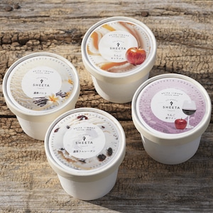 【大人な余韻にひたる】冬限定 ジェラート8個詰め合わせセット『GELATERIA SHEETA×秋田イイモノ』