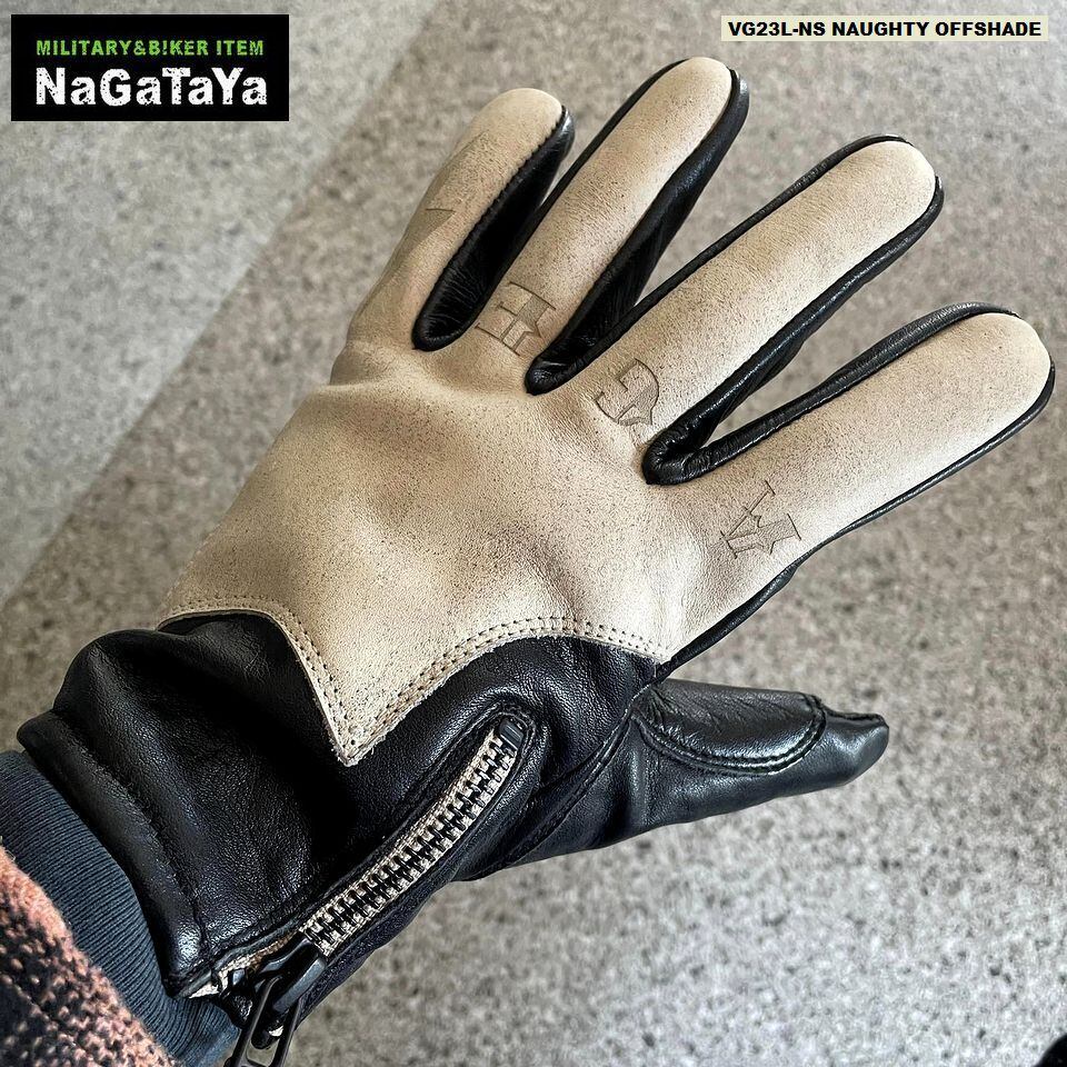 Vin&Age ヴィンアンドエイジ VG23L-NS NAUGHTY OFFSHADE GLOVES 牛革