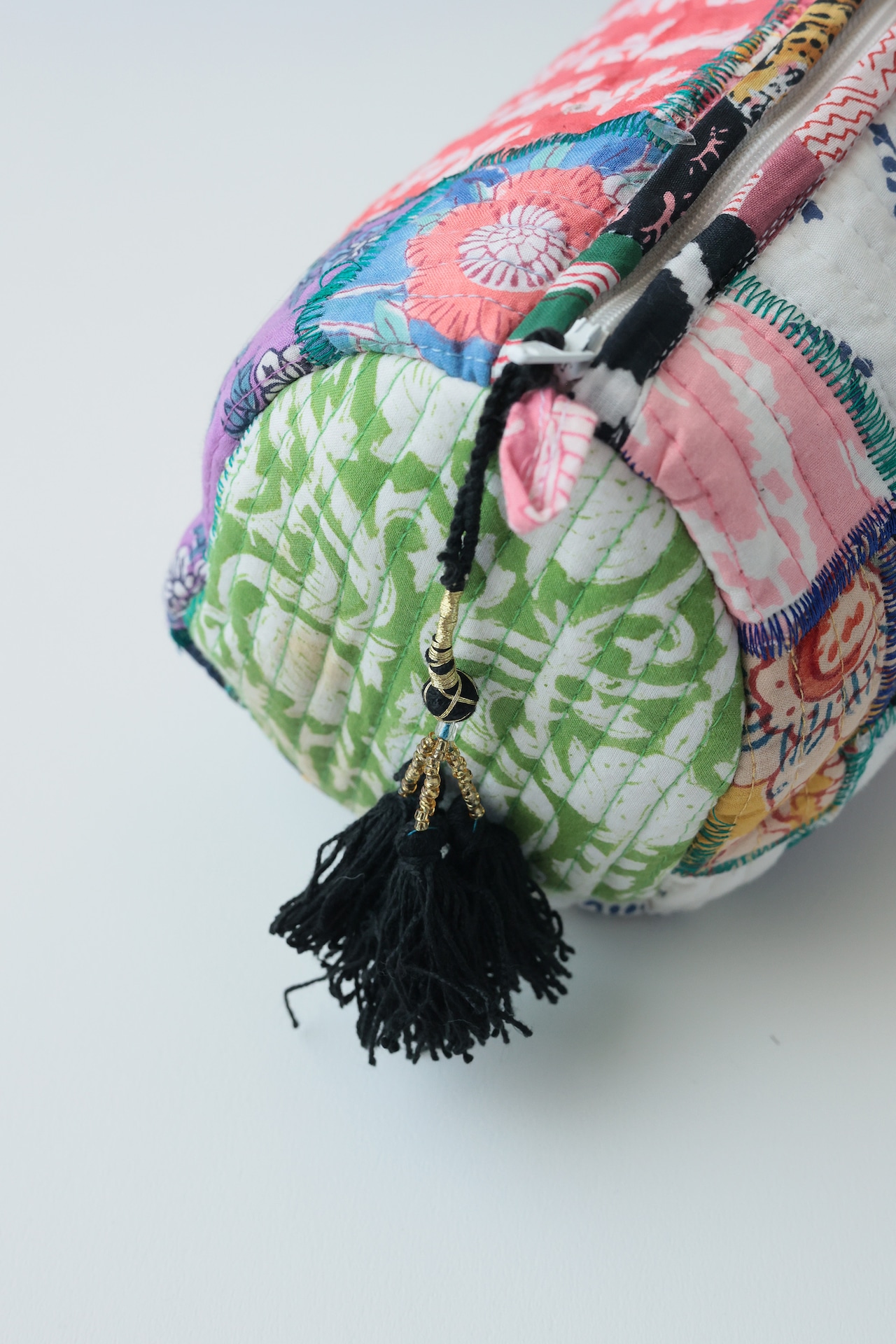 ＜PHET  AND  PLOY＞Qulted Pouch キルト パッチワーク ポーチ - 4