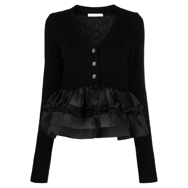 CECILIE BAHNSEN　USANI CARDIGAN　BLACK