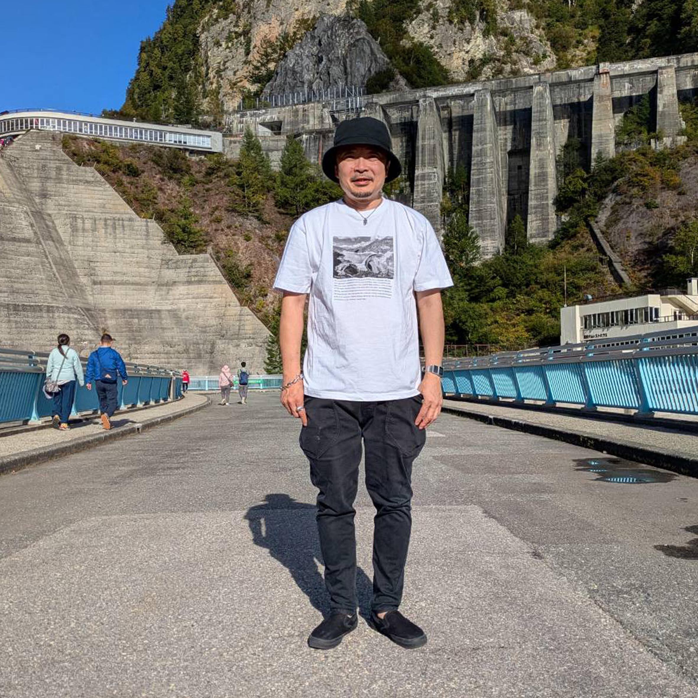 【富山百景シリーズ】黒部ダム Tシャツ【立山町】