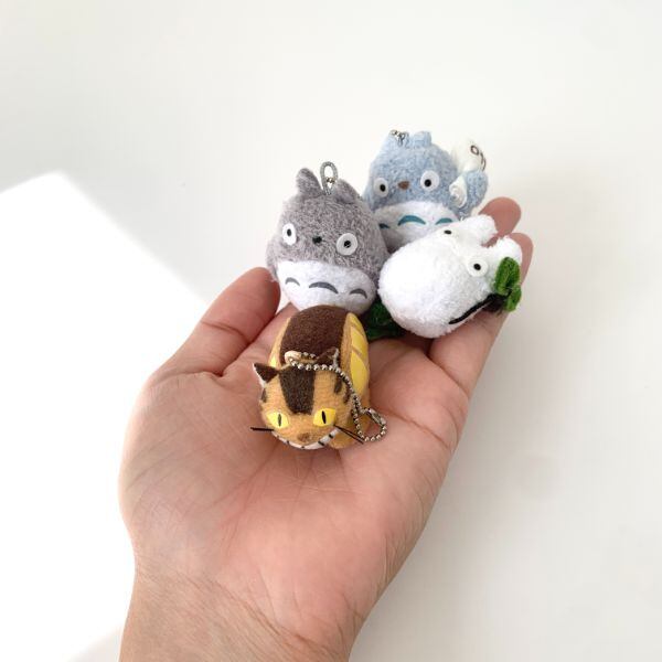 ネコバス キーホルダー】GBL]となりのトトロ オジャガデザイン