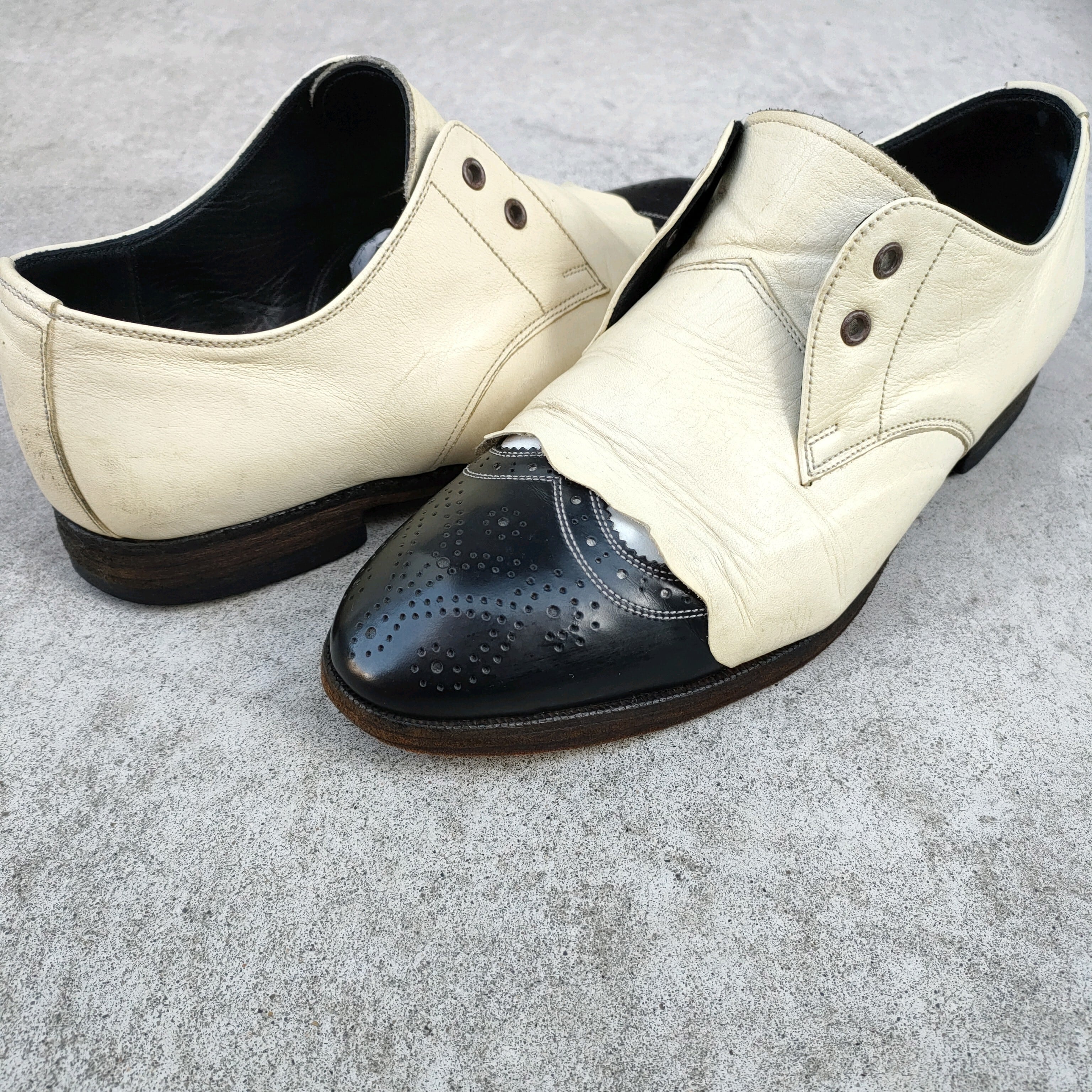 MIHARA YASUHIRO ミハラヤスヒロ ウイングチップ スタッズ 革靴