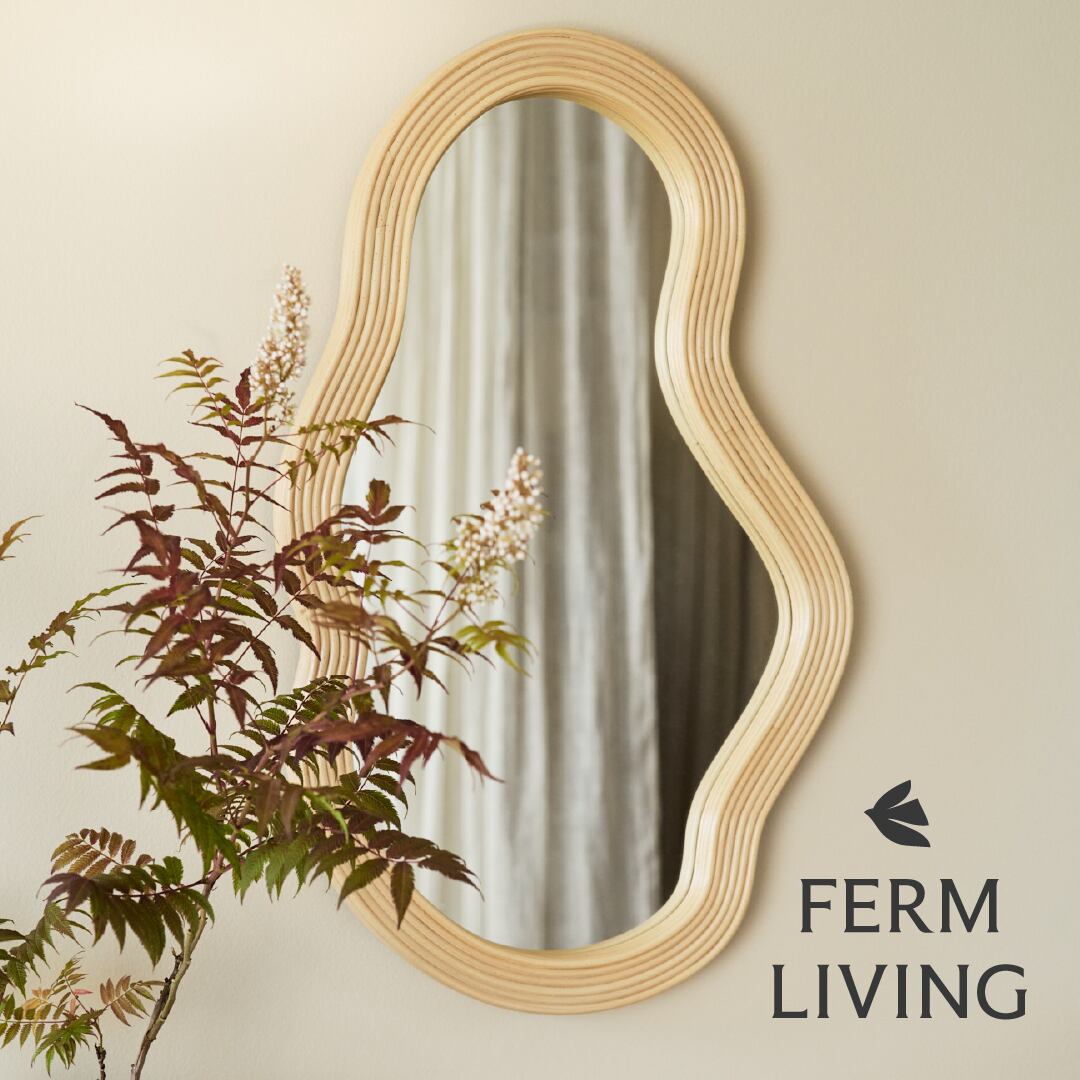 Ferm Living - Pond Rattan Mirror