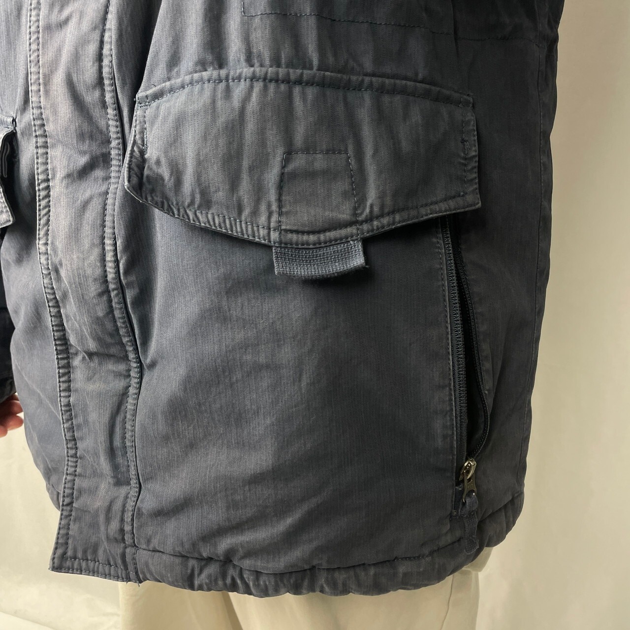 Eddie Bauer エディーバウアー グースダウンジャケット サンフェード M 