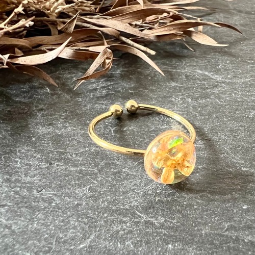 【9/13のいってんもの】キンモクセイのリング