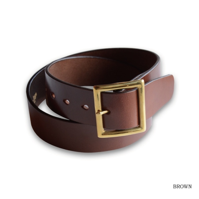 GARRISON BELT [BROWN] [FX5-008] Fixum＆Logs