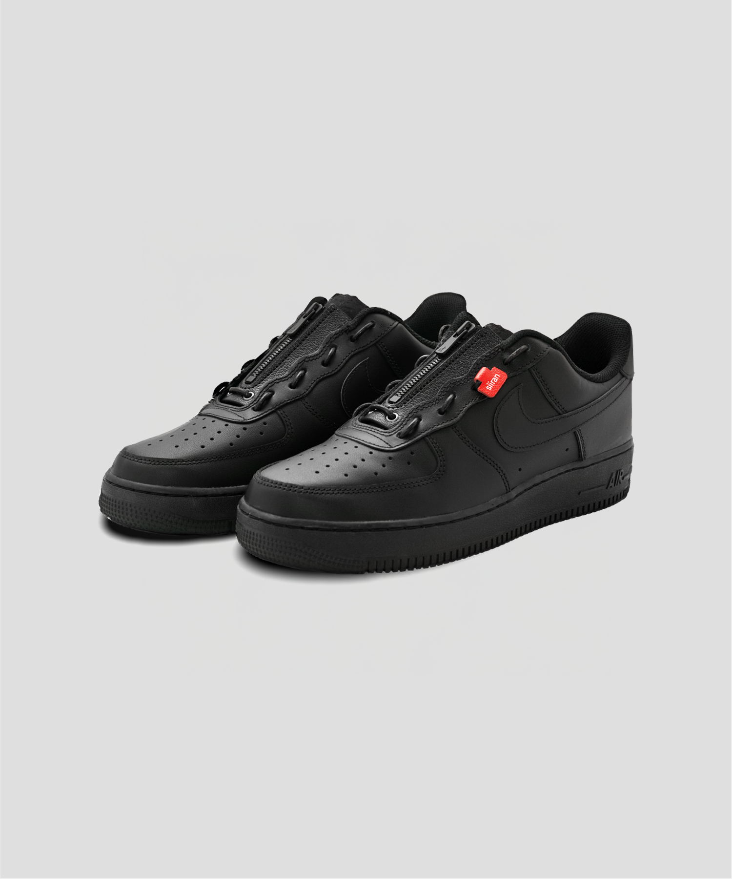 0 FORCE Zipper Black Air Force LOW AIR siiranAIR czaf04tb Triple 
