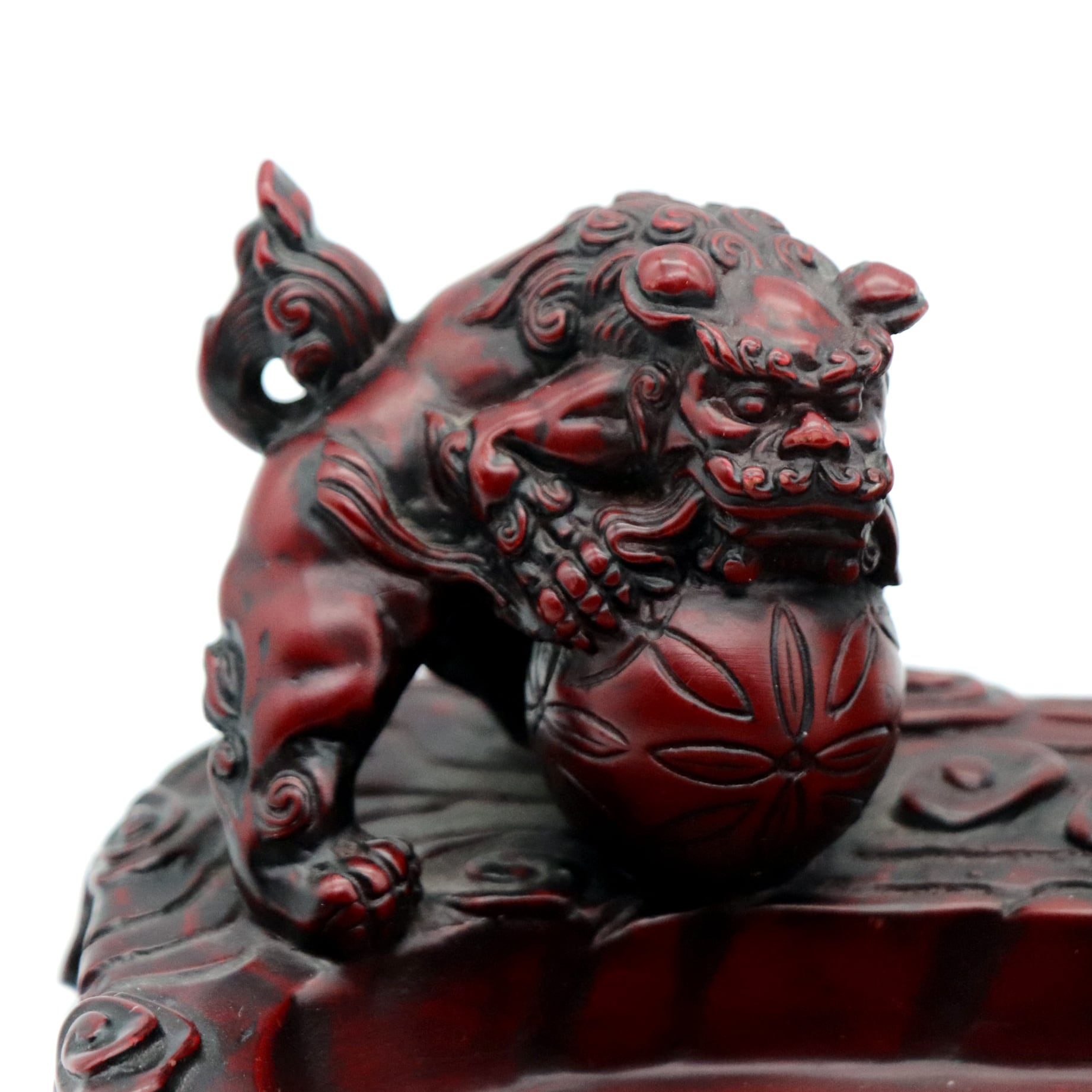 木製獅子灰皿？