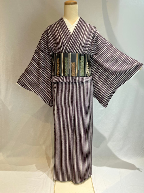 2162 夏用 絽 小紋 Ro Komon Kimono for summer