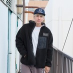 日本製ボアジップアップブルゾン