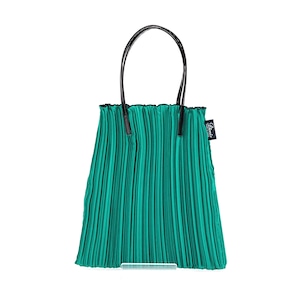 カラフルプリーツバッグ M(DSP-864)#161ヴィヴィッドグリーン