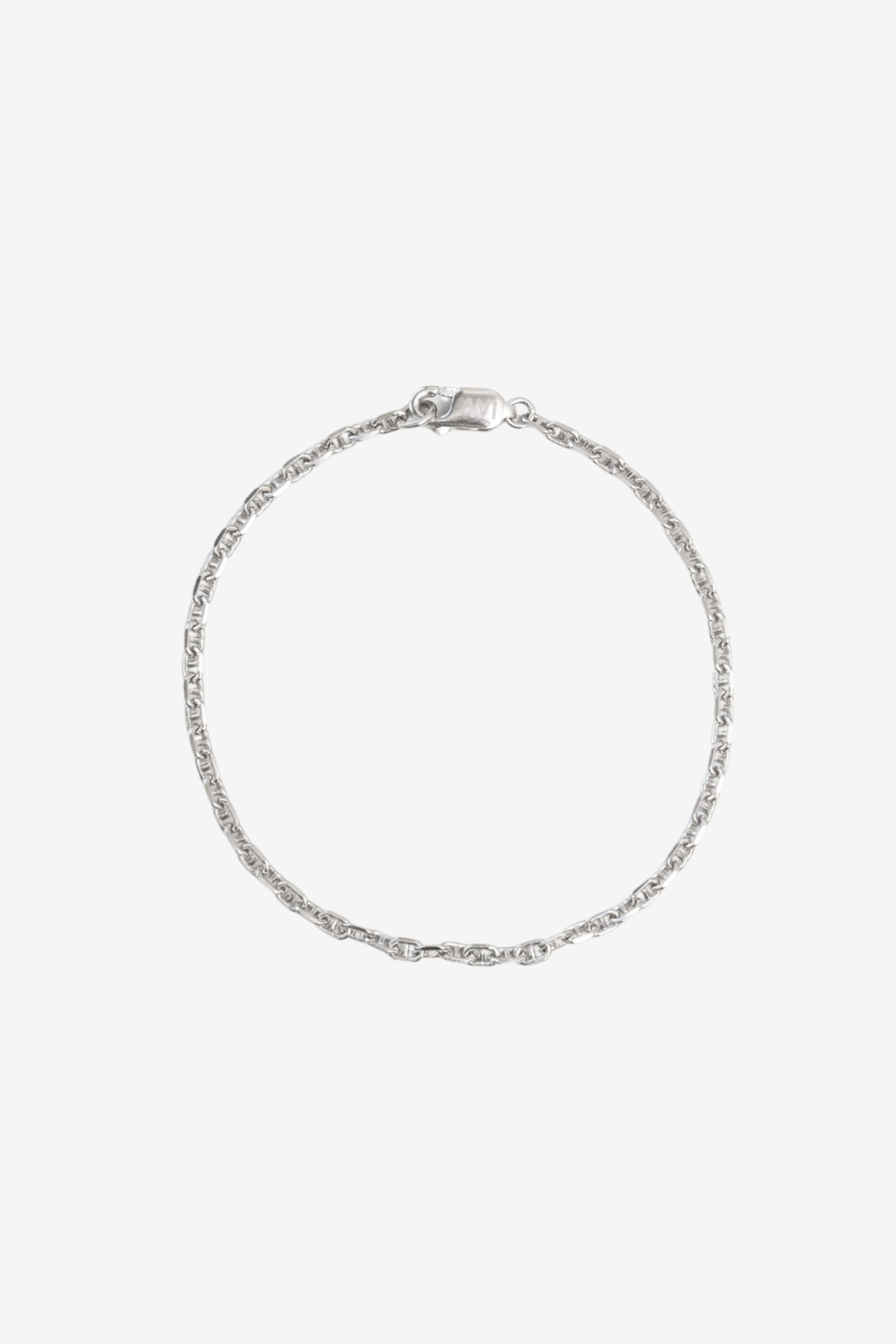 Anchor Skin Bracelet】 / SILVER | Legamen's jewelry