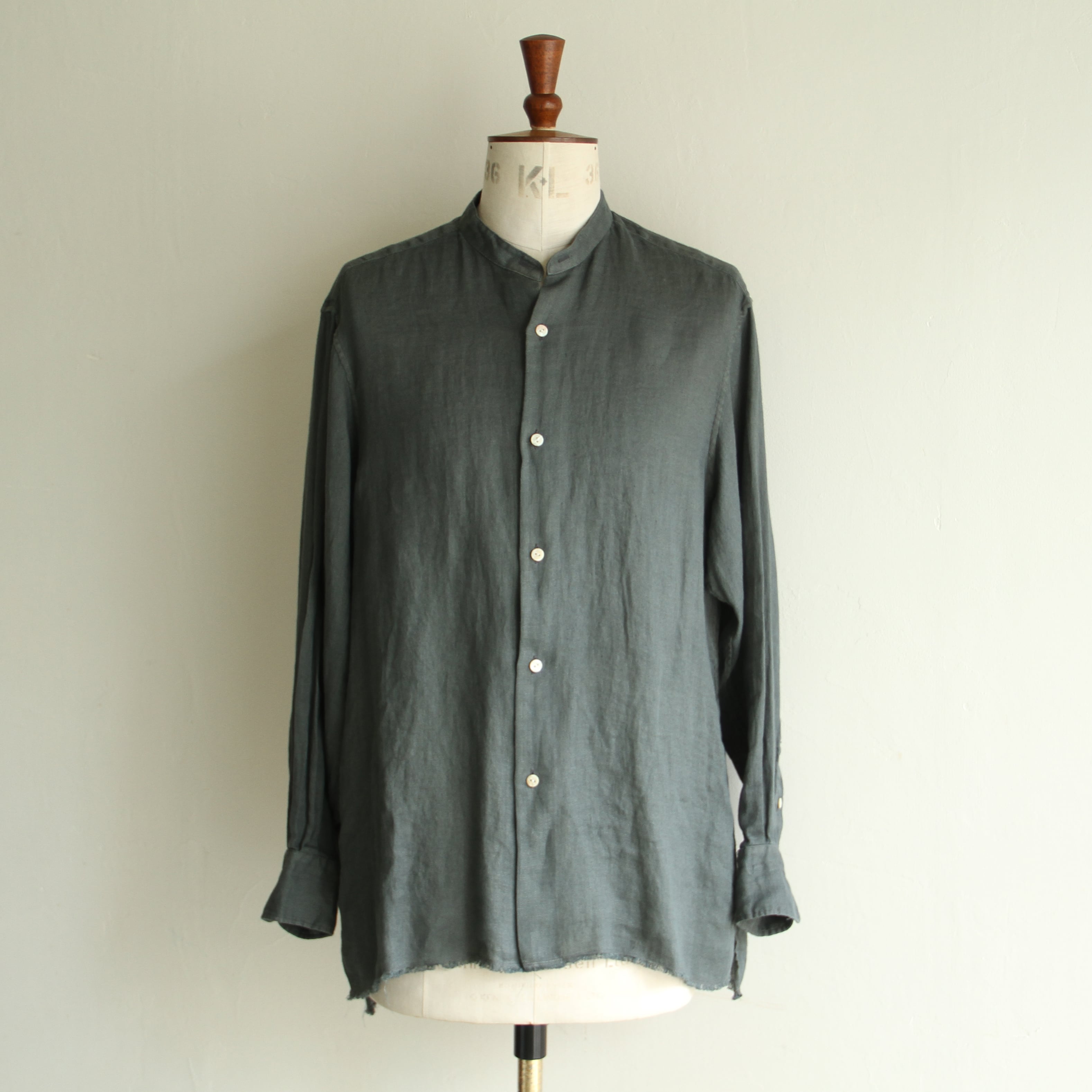 MAATEE & SONS フリンジSHIRTS ドゥルンの緯糸アムンゼン MAATEE&SONS Fringe shirt 