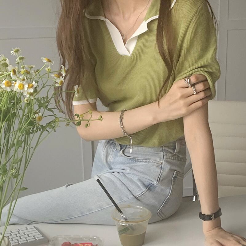 カラーショートTシャツ サマースタイル 夏物 スーパーモール94429936302