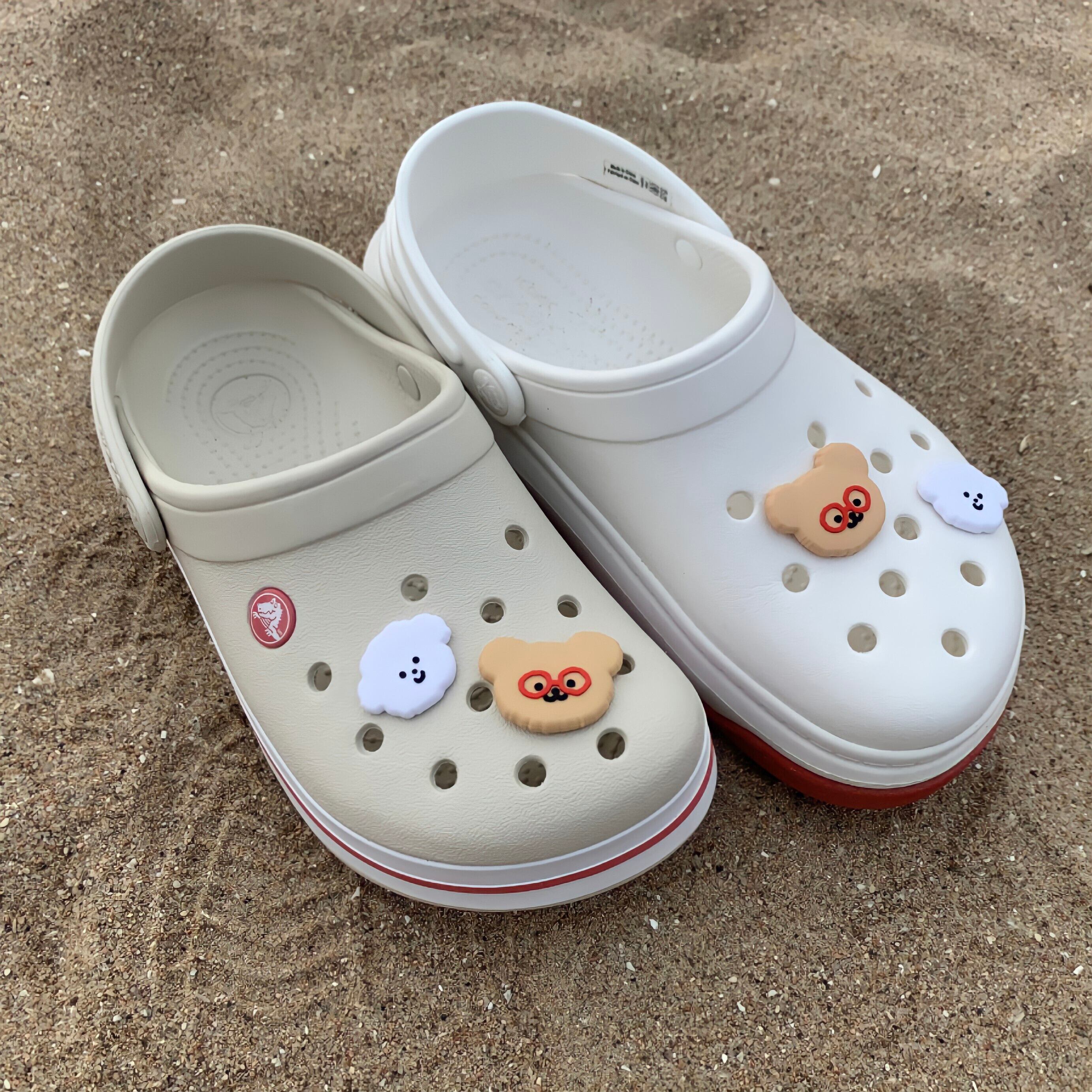 Teteum Jibbitz Set ジビッツ クロックスアクセサリー 韓国雑貨 Teteum 韓国文房具 雑貨 La Violette