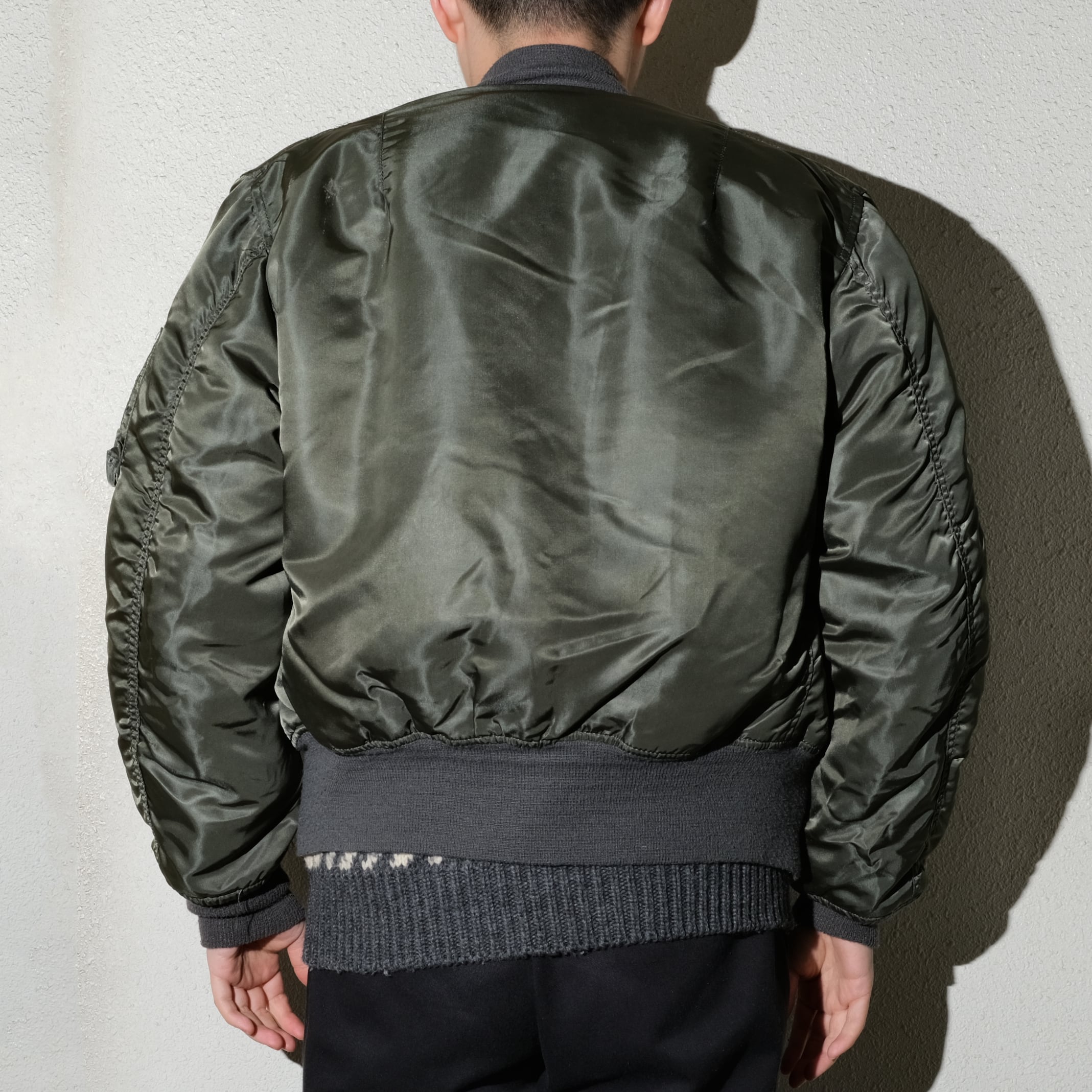 70's MA-1 flight jacket by Concord Industries inc. made in USA [M