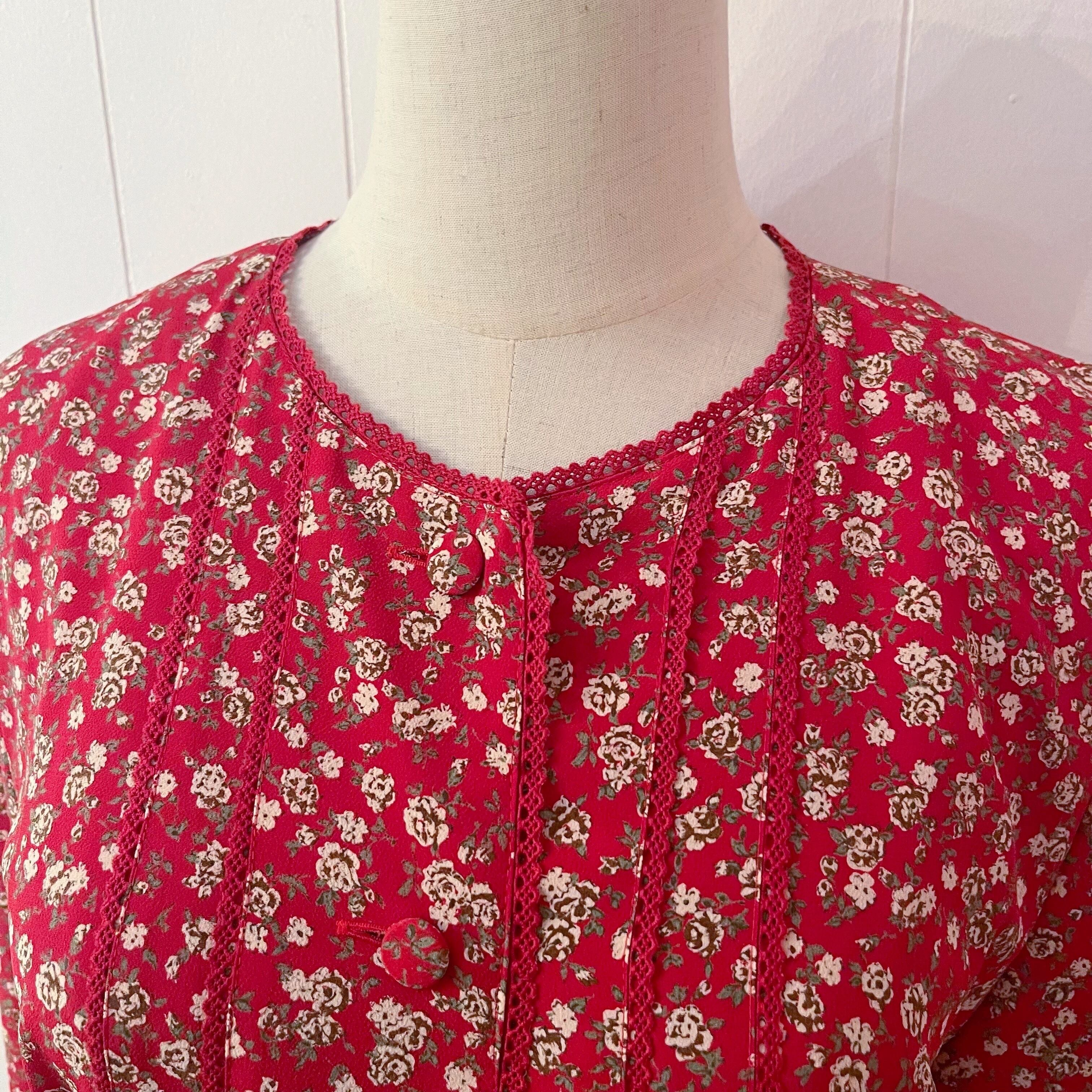 white mini rose long one-piece