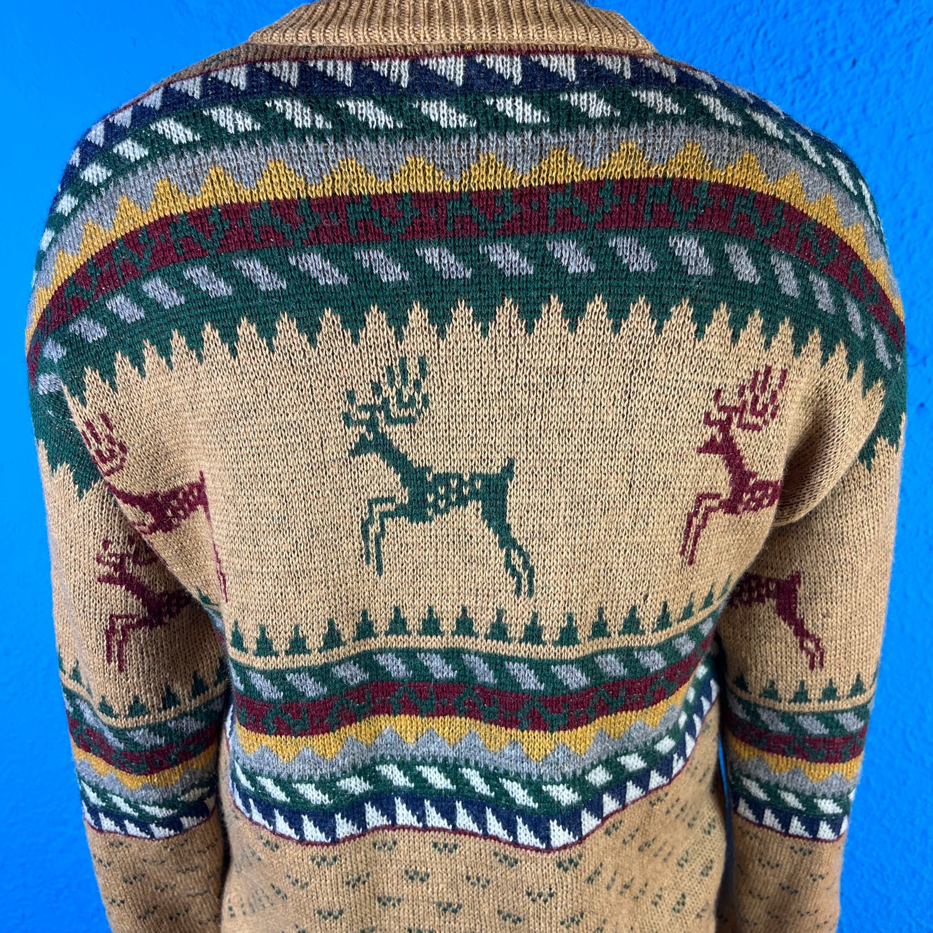Men's】70s LOBO by Pendleton Reindeer Knit / Vintage ヴィンテージ
