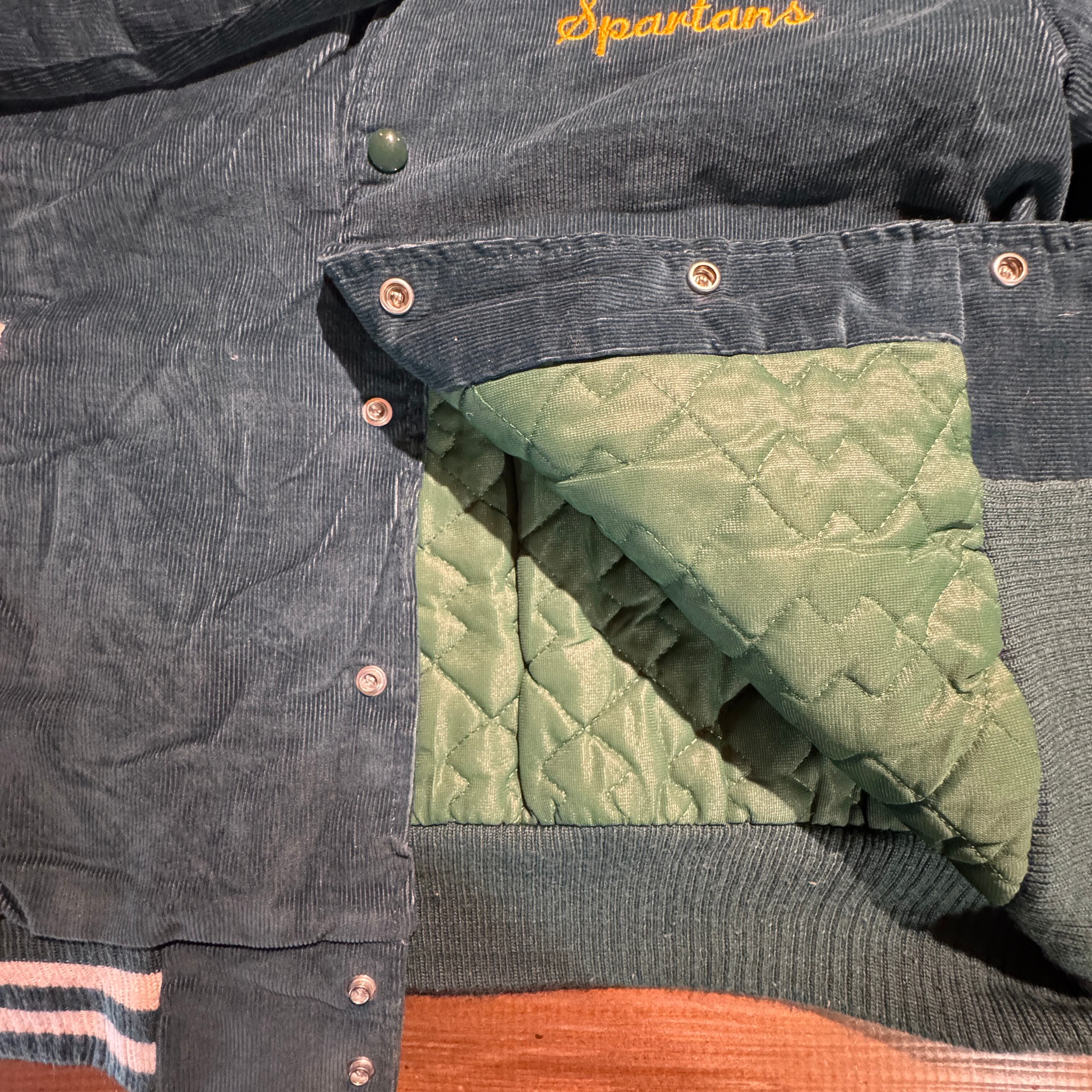 1980's～90's VINTAGE CHAMPION CORDUROY JACKET MADE IN USA 【サイズ