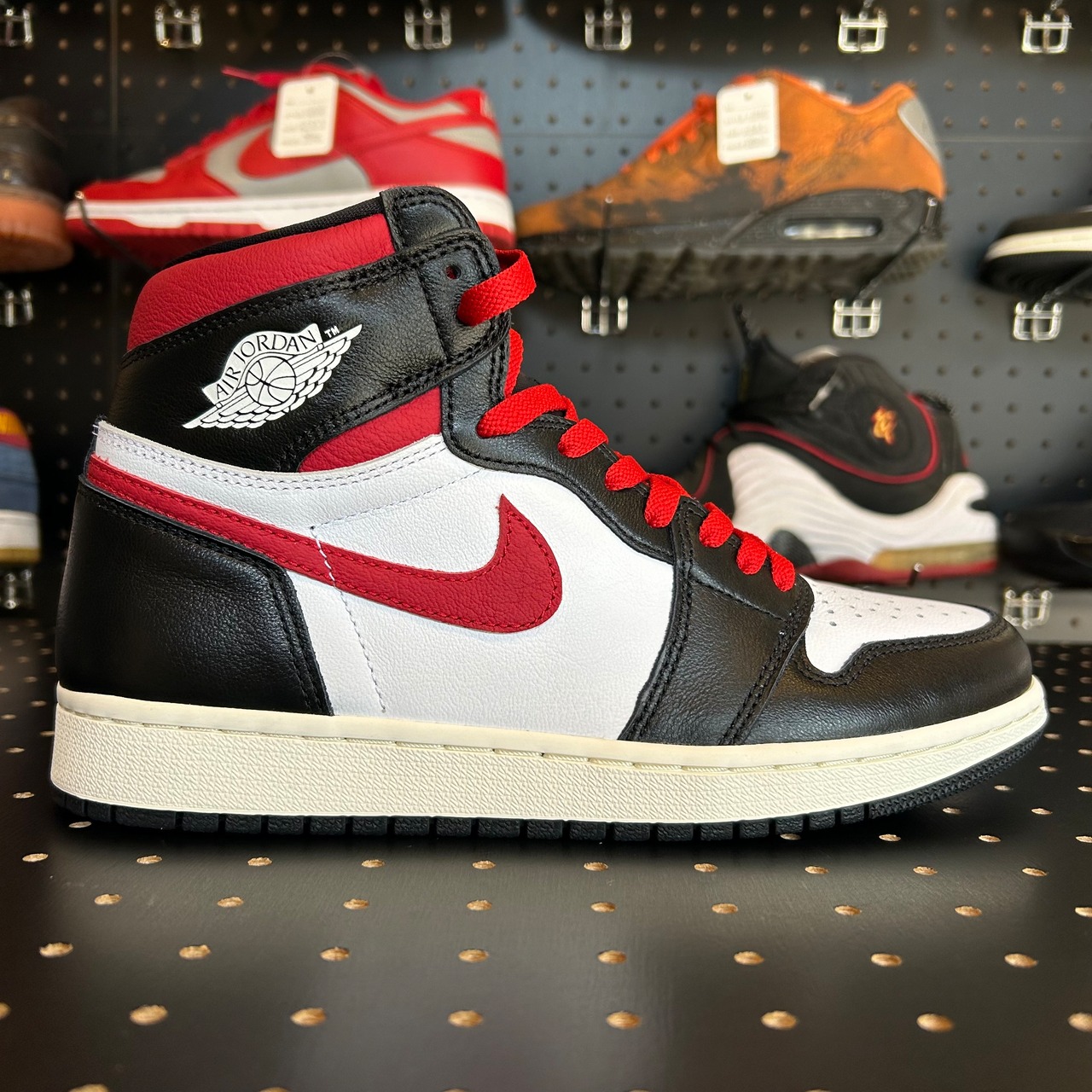 Nike Air Jordan 1 Retro High "Black/White/Sail/Gym Red" US8.5/26.5cm