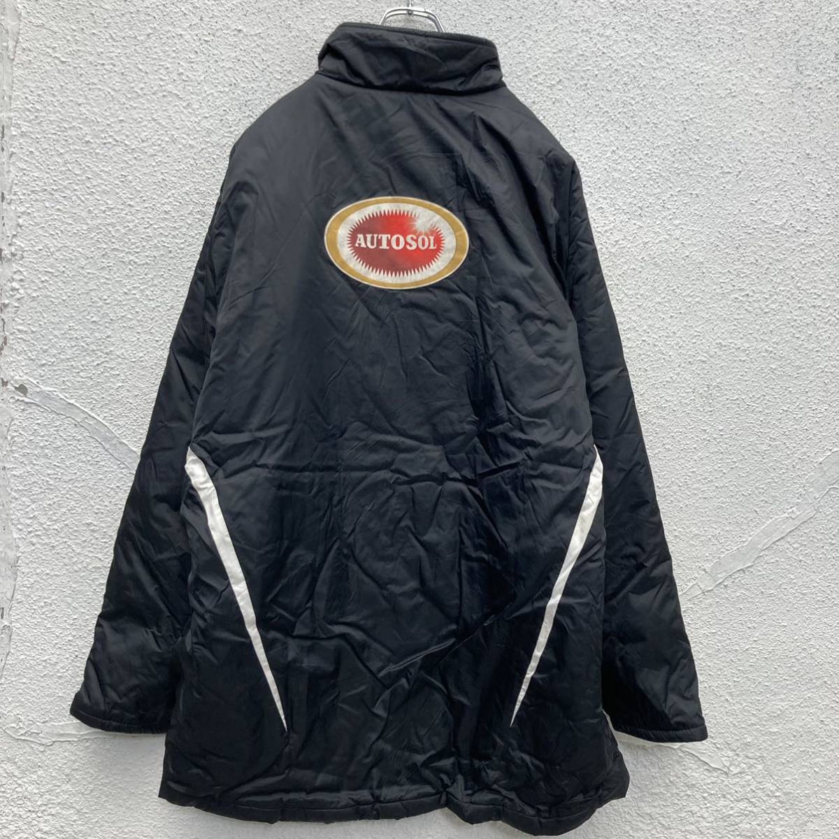 古着 リーボック 刺繍ロゴ ナイロンジャケット ベンチコート L 90s｜メンズ 