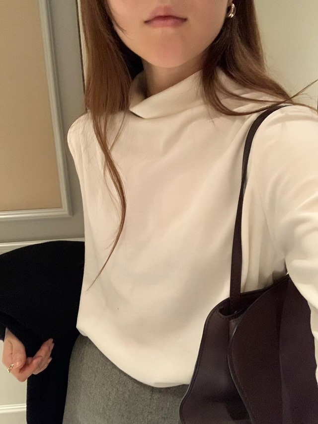 (OUNCE) velvet pola tee / 2color