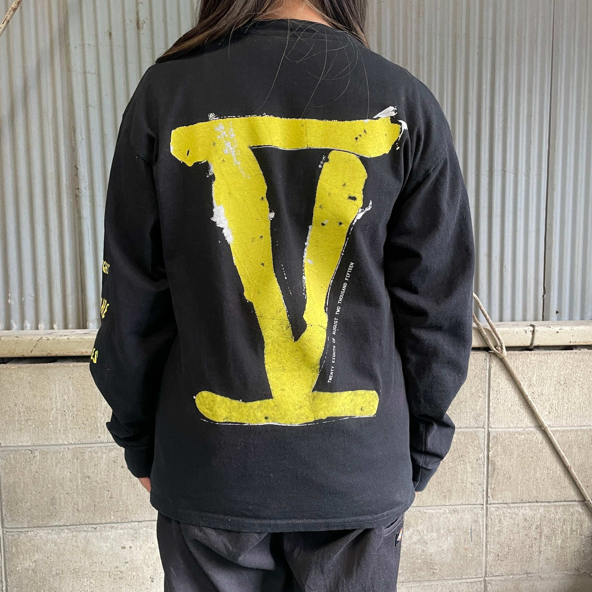 USA製 The Weeknd ザ・ウィークエンド R＆B フォトプリント ロングT